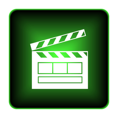 Movie icon. Internet button on white background.
の写真素材