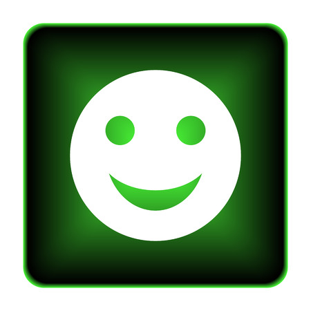 Smiley icon. Internet button on white background.
の写真素材
