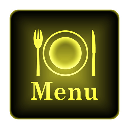 Menu icon. Internet button on white background.の写真素材