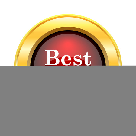 Best buy icon. Internet button on white background.の写真素材