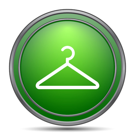 Hanger icon. Internet button on white background.の写真素材
