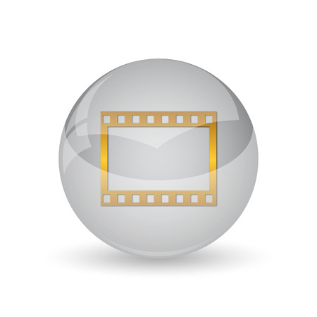 Photo icon. Internet button on white background.の写真素材