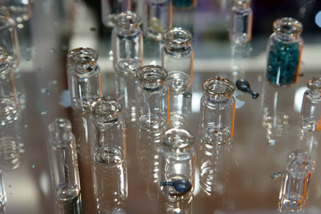 ampoules of drugsの写真素材