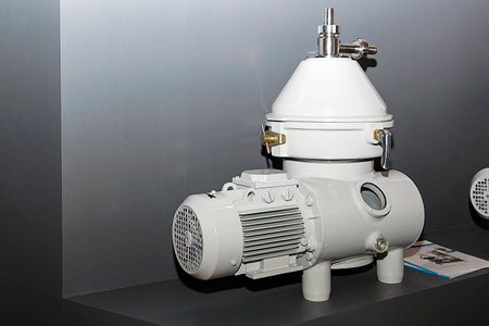 Dairy production. Apparatus for bottling milk productsの写真素材