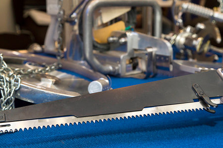 Industrial devices for slaughtering of cattleの写真素材