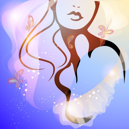 Beautiful Brideのイラスト素材