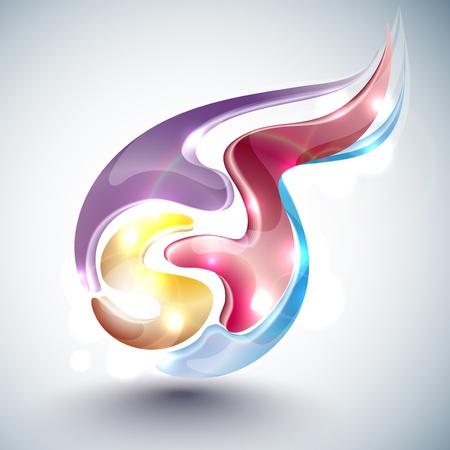 Abstract multicolor ballのイラスト素材