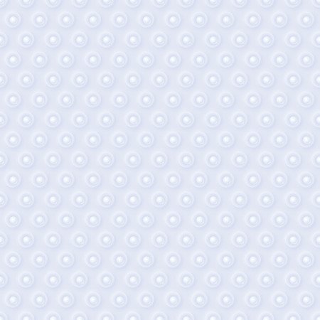 Abstract 3d white geometric background. Seamless texture with beadsのイラスト素材