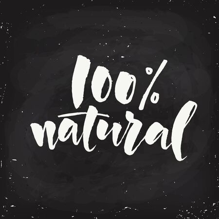 Eco lifestyle natural calligraphy hand written textのイラスト素材