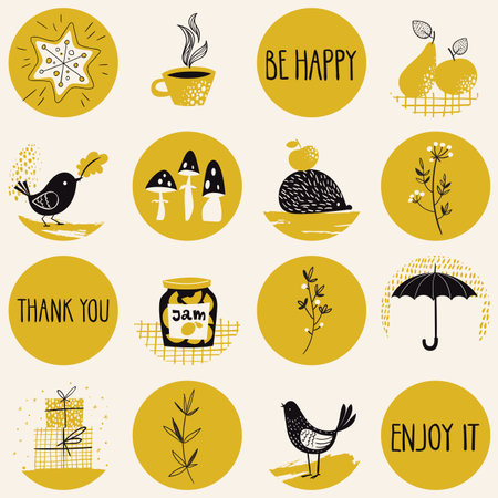 Seamless vintage style hand drawn background for textile or paperのイラスト素材