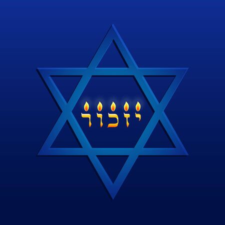 Israel Memorial day, Yom HaZikaron, Star of David