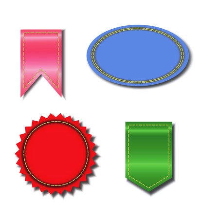 colorful illustration with icons for your designのイラスト素材