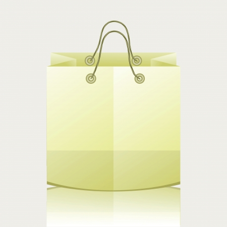 colorful illustration with paper shopping bag for your designのイラスト素材