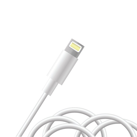  illustration with smart phone connector for your designの写真素材