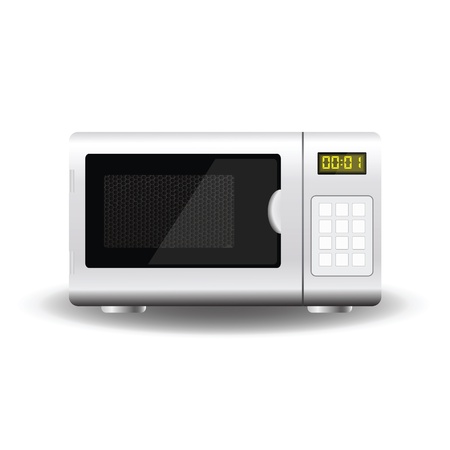 colorful illustration with Microwave for your designのイラスト素材