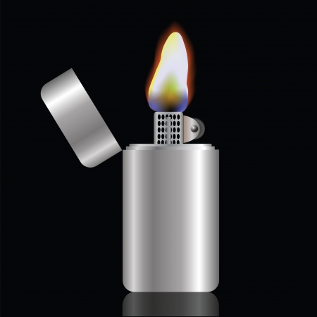 colorful illustration with lighter  for your designのイラスト素材