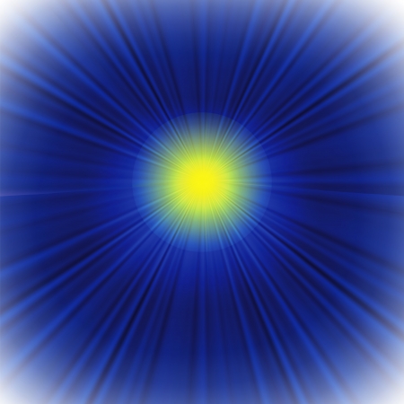 colorful illustration with blue  abstract  background and sun for your designのイラスト素材