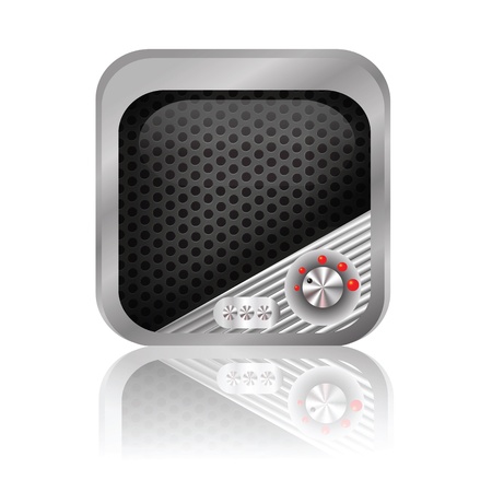 colorful illustration with  multimedia icon for your designのイラスト素材
