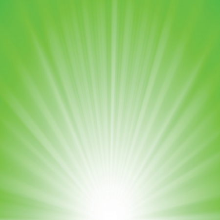 colorful illustration with greenrays background for your designのイラスト素材