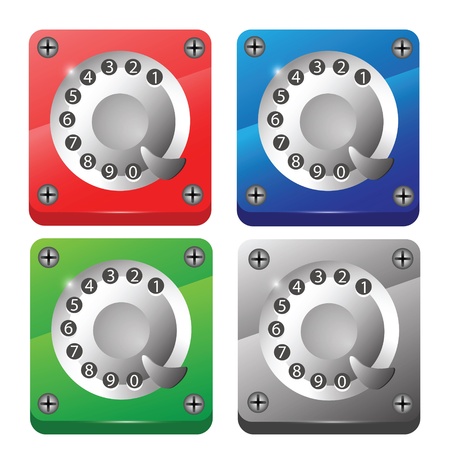 set of icons for smartphoneのイラスト素材