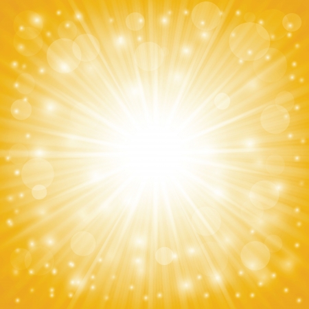 colorful illustration with sun background for your designのイラスト素材