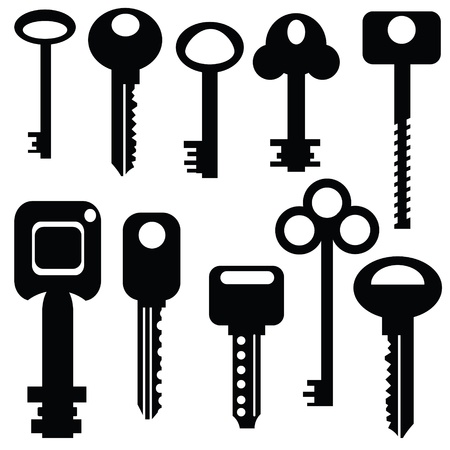 set of keys for your designのイラスト素材