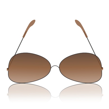 colorful illustration with sunglasses for your designのイラスト素材