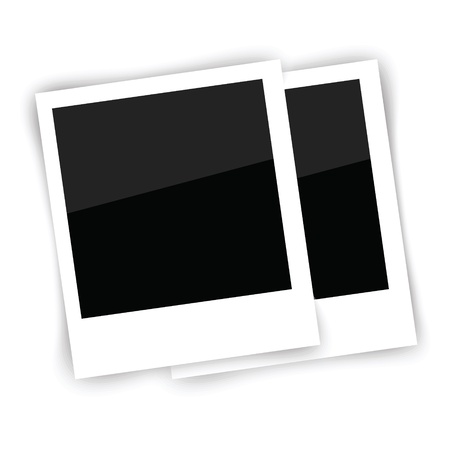 colorful illustration with photo frames for your designのイラスト素材