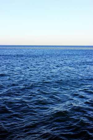 Red sea at sun lightの写真素材