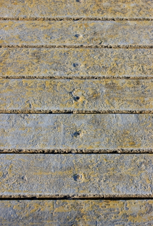 old yellow wood planksの写真素材