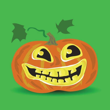 colorful illustration halloween pumpkin for your designのイラスト素材