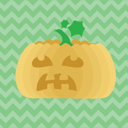 colorful illustration with pumpkin  for your designのイラスト素材