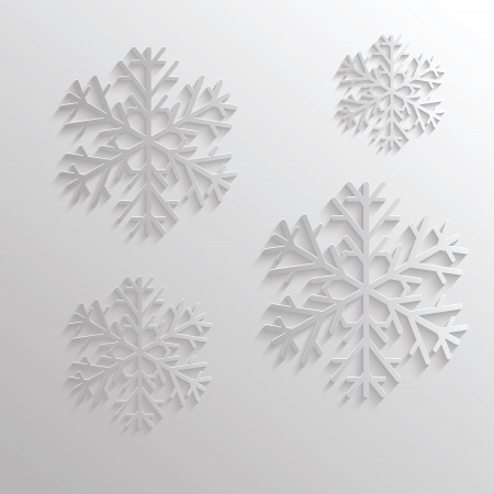 colorful illustration with abstract snowfall for your designのイラスト素材