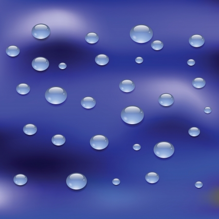 colorful illustration with water dropsl for your designのイラスト素材