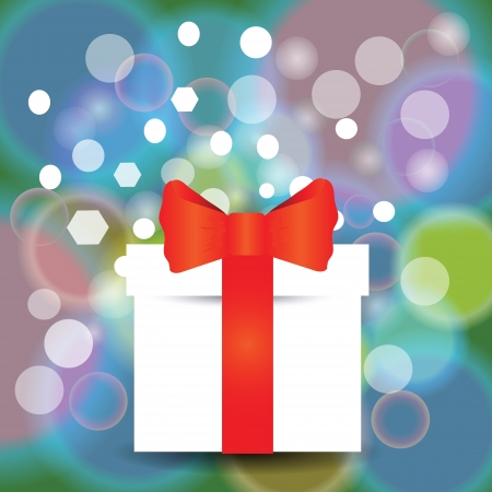 colorful illustration with  gift for your designのイラスト素材