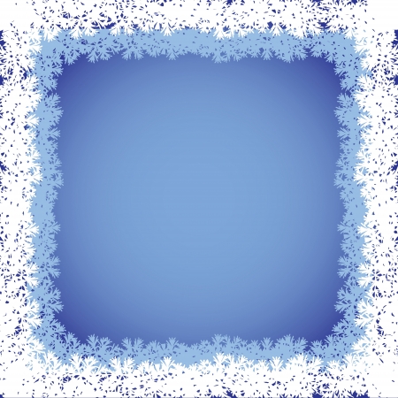 colorful illustration with winterframe for your designのイラスト素材