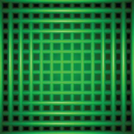 colorful illustration with green checkered background for your designのイラスト素材