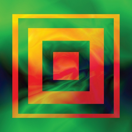 colorful illustration with  abstract frame for your designの写真素材