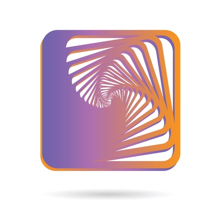 colorful illustration with business symbol on a white backgroundのイラスト素材