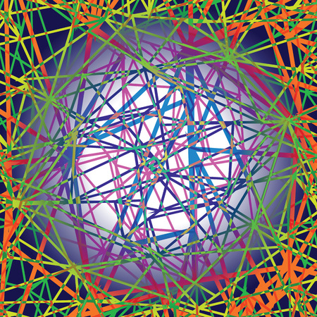 colorful illustration  with abstract lines  backgroundのイラスト素材