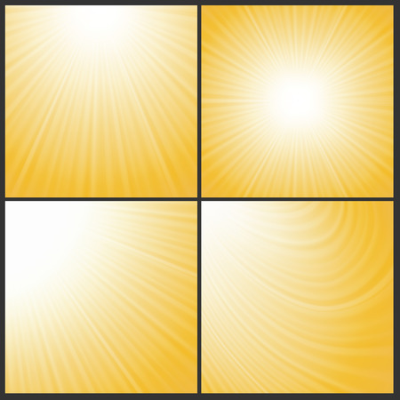 illustration  with abstract sun wave backgroundsのイラスト素材