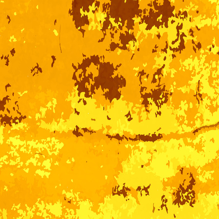 Illustration  with abstract grunge yellow background. Graphic Design Useful For Your Design.Vintage background texture design on border.のイラスト素材
