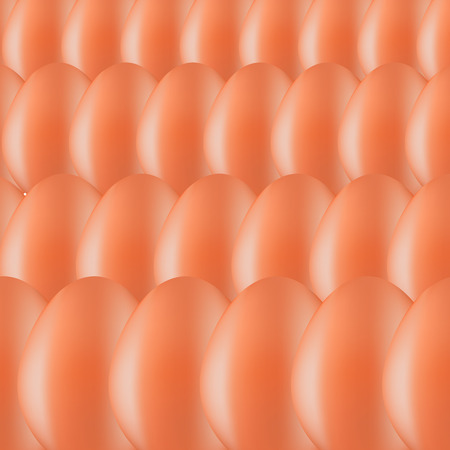 Set of Brown Organic Eggs. Eggs Background.のイラスト素材