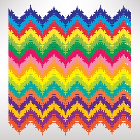 Colorful Retro Ornament. Decorative Colored Fabric Backgroundのイラスト素材