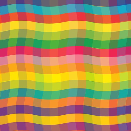 Colorful Retro Ornament. Decorative Colored Fabric Backgroundのイラスト素材