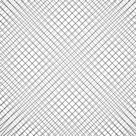 Black Texture on White Background. Grid Pattern.のイラスト素材