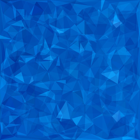 Abstract Blue Polygonal Background. Abstract Blue Polygonal Triangle Pattern.のイラスト素材
