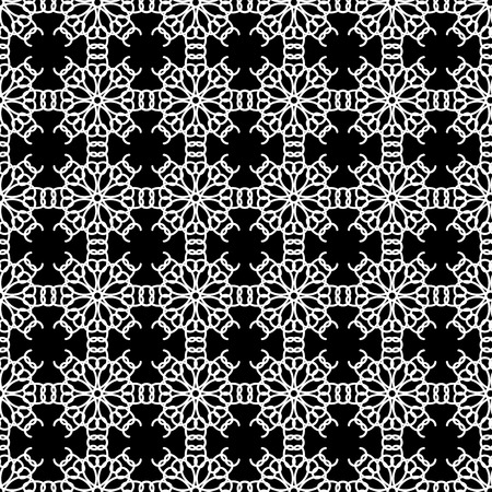 Abstract Geometric Ornaments. Decorative Retro Background. Ornamental Patternのイラスト素材