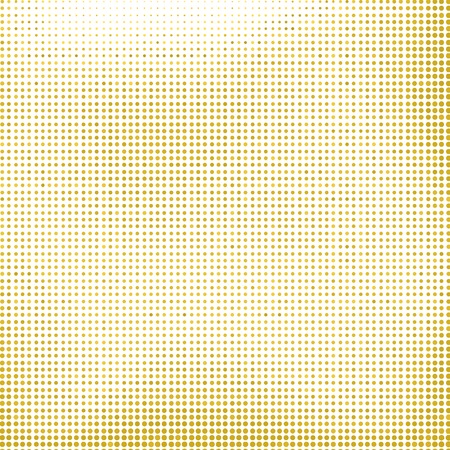 Orange Halftone Background. Orange Dotted Halftone Patternのイラスト素材