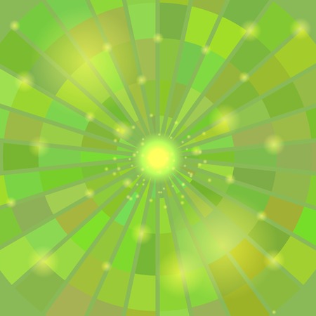Abstract Elegant Green Background. Abstract Green Mosaic Patternのイラスト素材